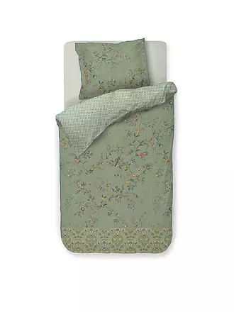 PIP STUDIO | Perkal Bettwäsche AMOR DE DIOS 70x90cm/140x200cm Green | 